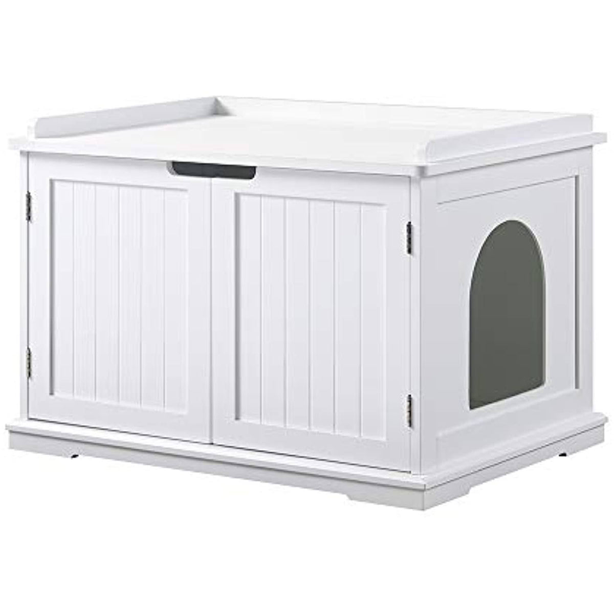 Cat Washroom Storage Bench, Litter Box Cover C52894