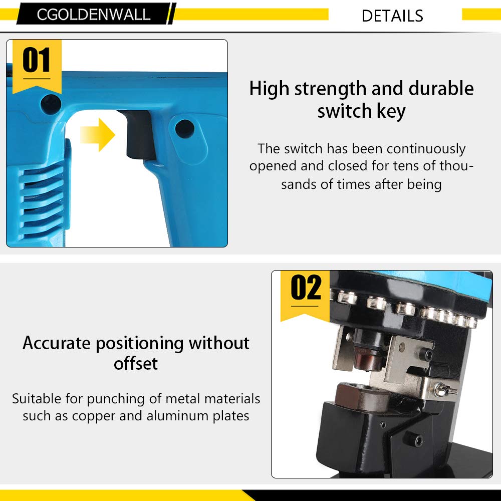 Hydraulic Hole Punching Tool for Steel Plate Iron Plate Aluminum Plate J557946
