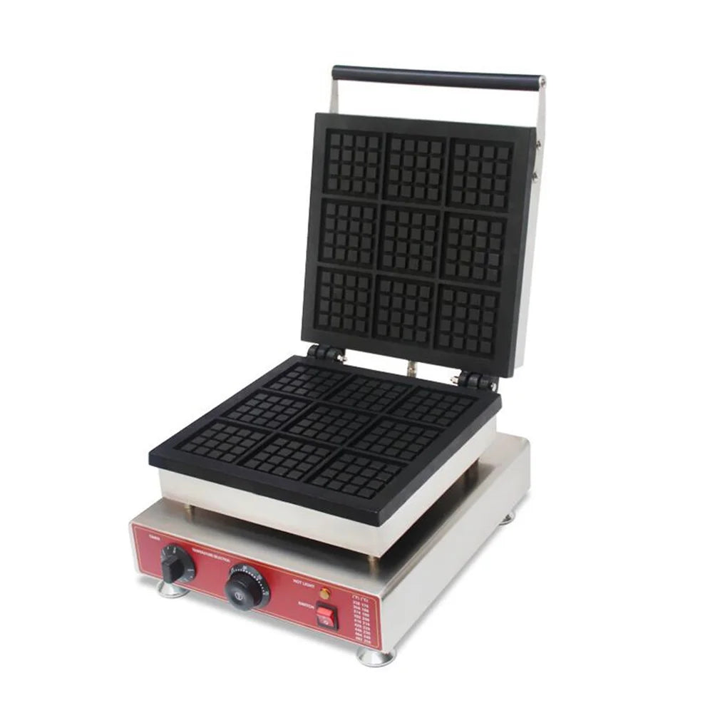 9pcs Square Waffle Maker Machine O1253