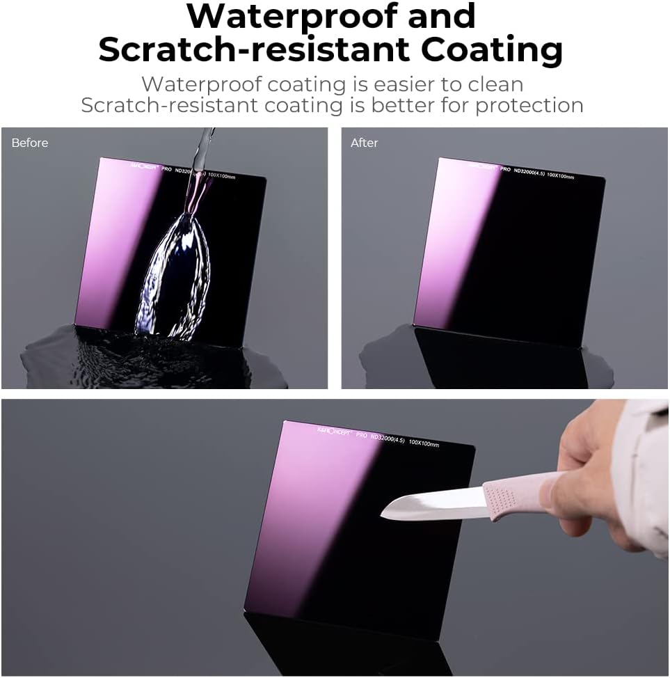 100x100mm Square 15 Stops Neutral Density Filter X409835