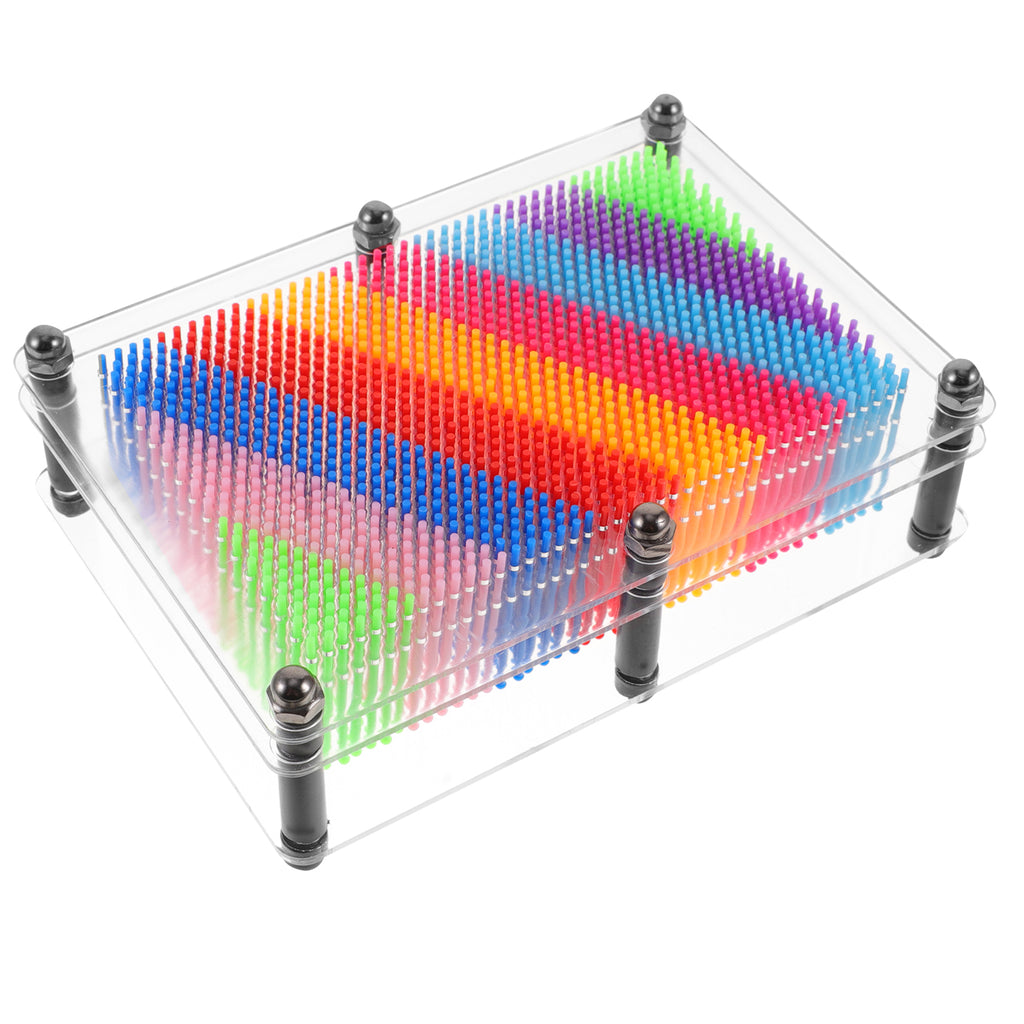 Rainbow Pin Art Sensory Toy B648