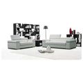 White Leather Sofa V48627