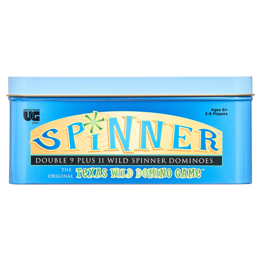 Spinner Game of Wild Dominoes in On-the-go Travel Tin B134