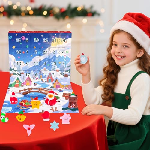 24 Stress Balls Christmas Advent Calendar H386