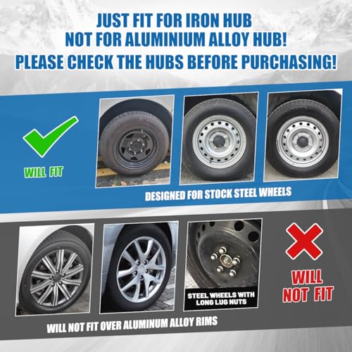 16 Inch Silver Chrome Hubcaps Set of 4 R450385