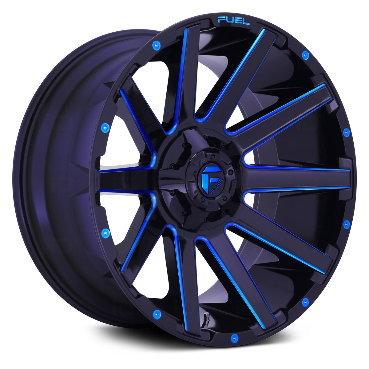 22x22 Gloss Black Wheel O425