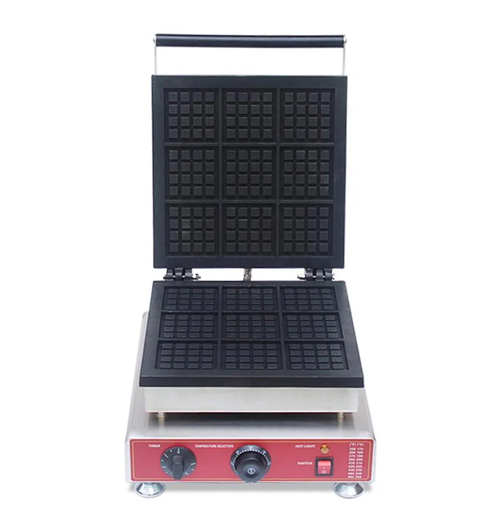 9pcs Square Waffle Maker Machine O1253