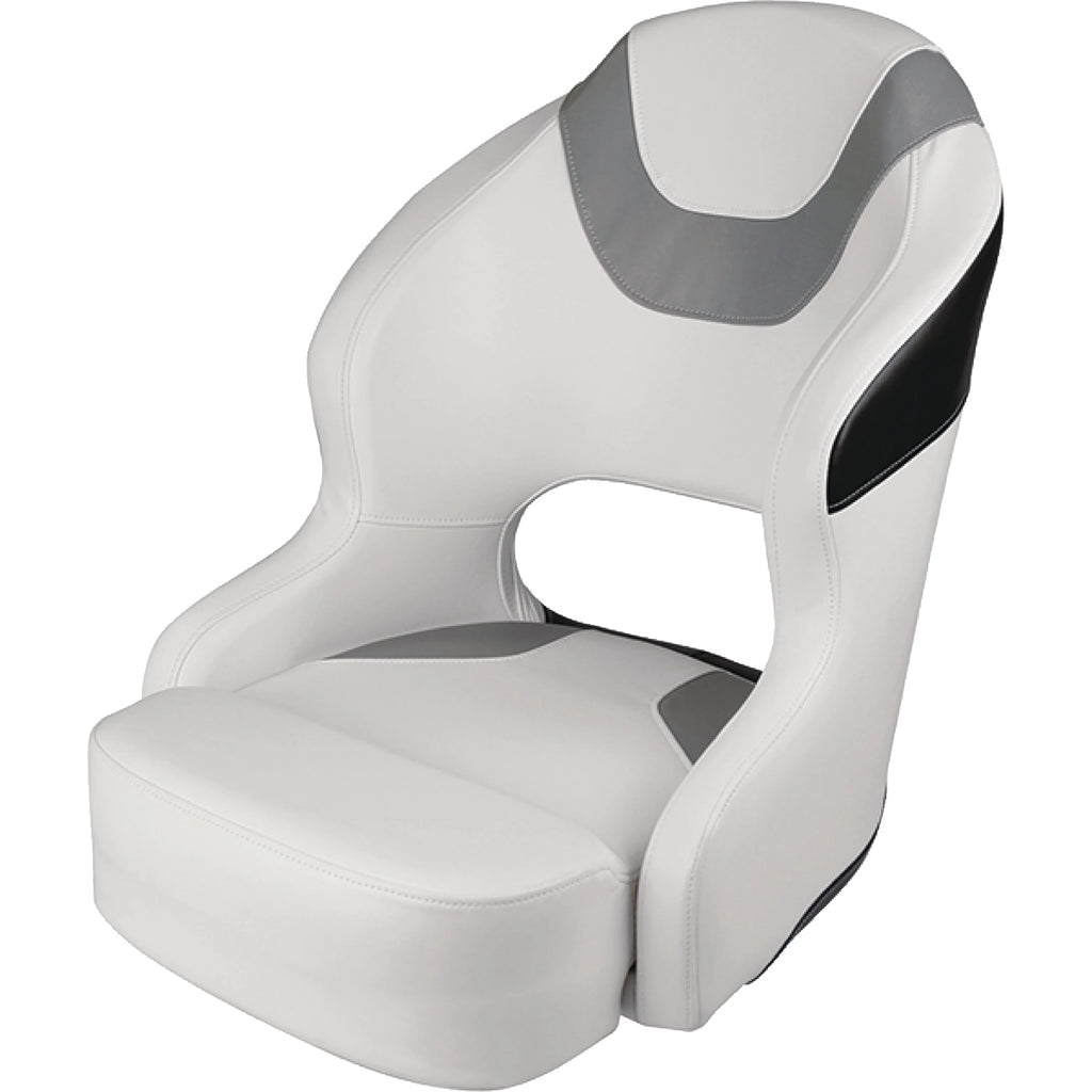 White Grey Navy Bucket Seat Z659687
