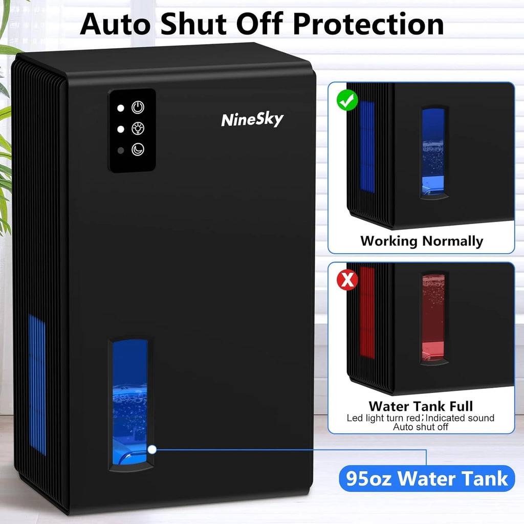 85 OZ Dehumidifier with Auto Shut Off W57944
