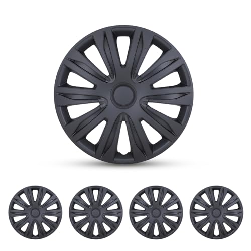 16 Inch Silver Chrome Hubcaps Set of 4 R450385