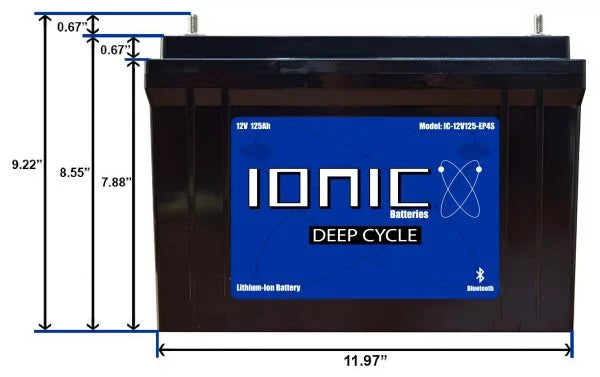 12V 125Ah Lithium Battery C108