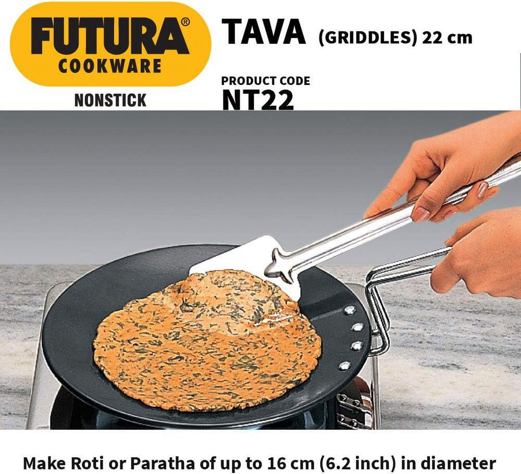 Concave Tava Griddle with Steel Handle, 8.5-Inch M88864