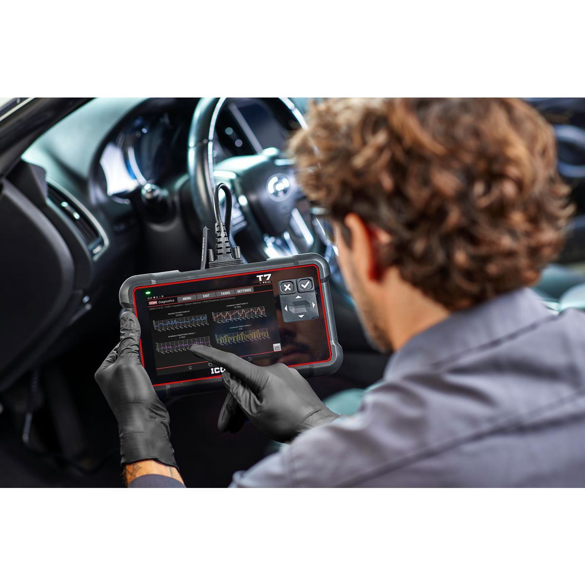Professional Wired Diagnostic Scanner F55915