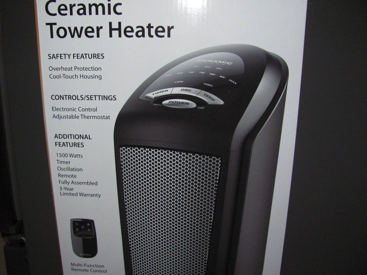 Electric Ceramic Tower Space Heater X9492