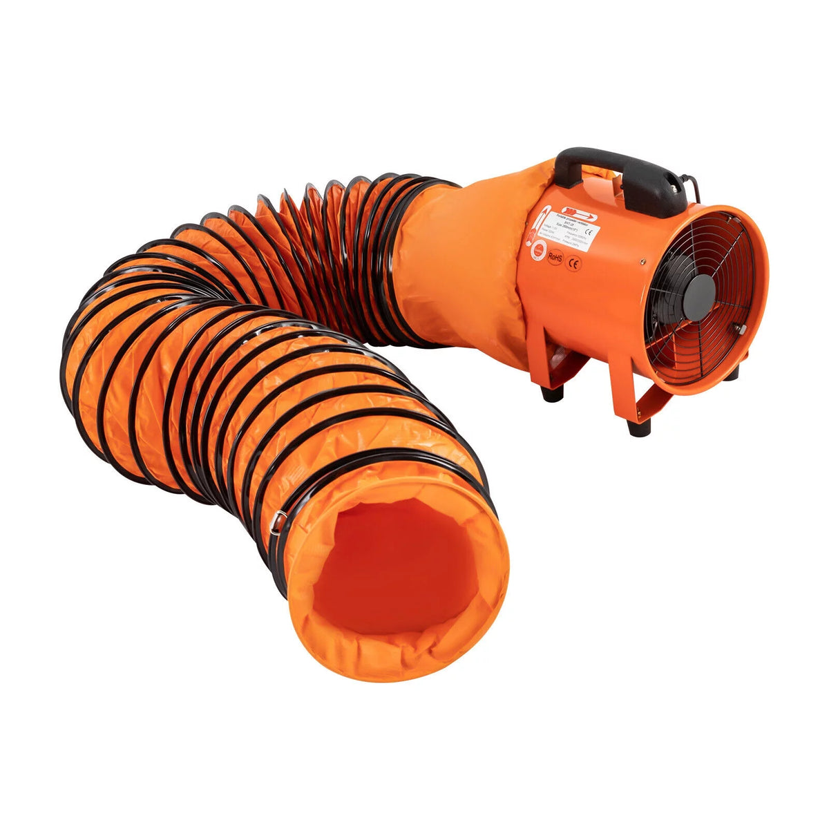 10 Inch Portable Ventilation Fan with 16 ft Duct Hose Q45595