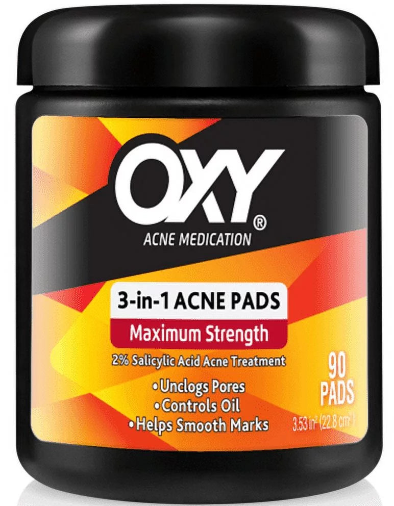 6 Pack 3-In-1 Acne Treatment Pads X3052