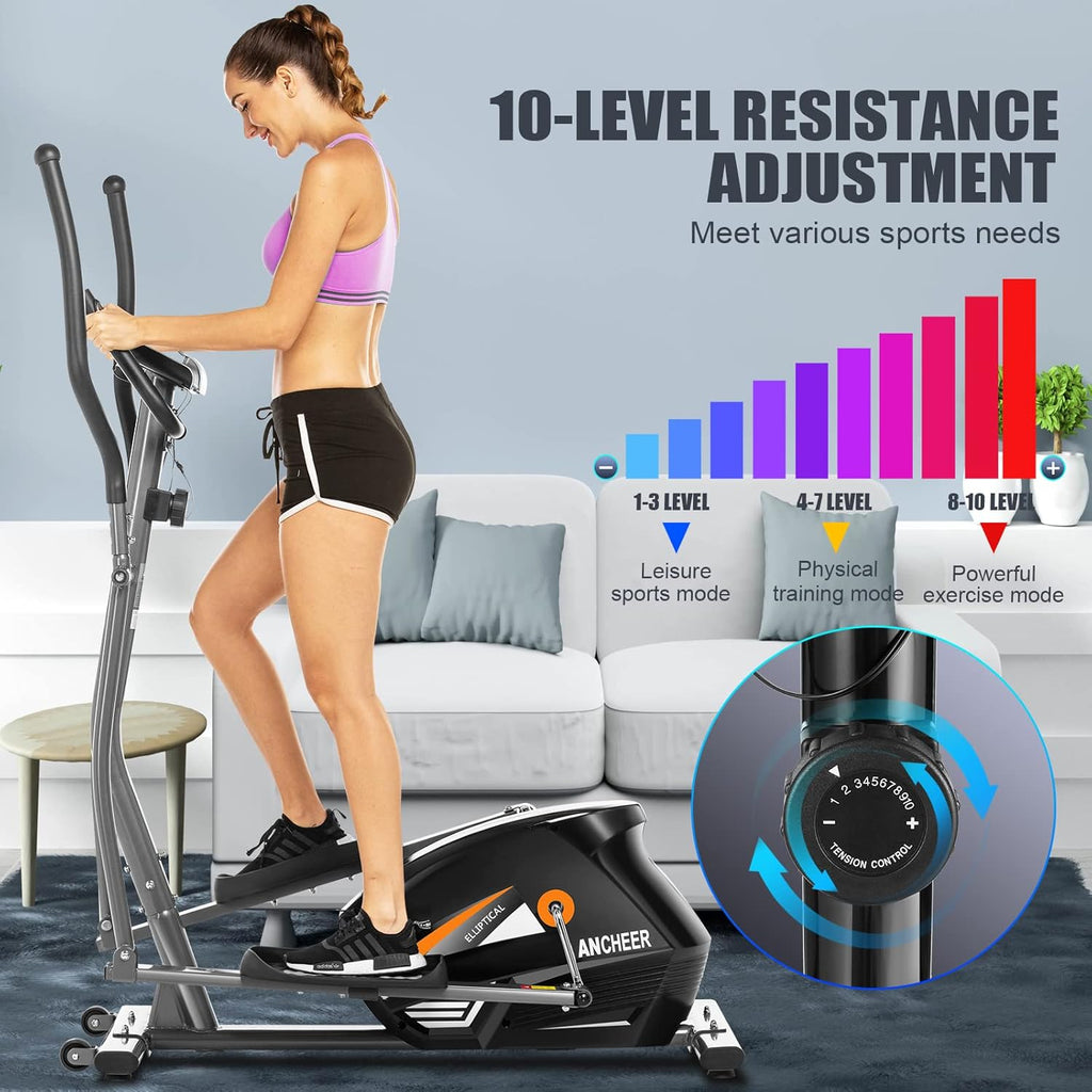 Elliptical Machine with LCD Monitor Y333842