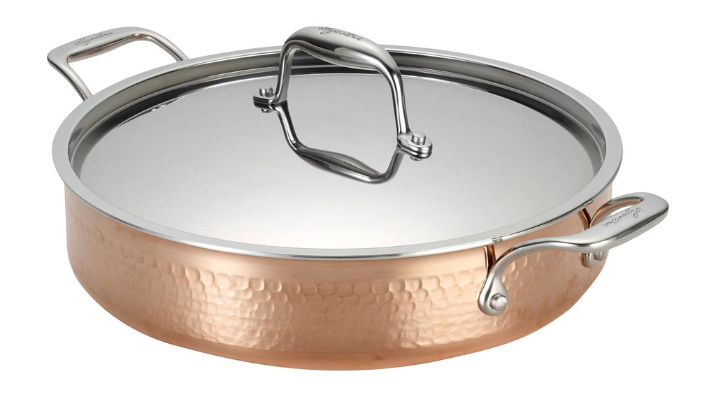 5-Quart Stainless Steel Hammered Stockpot Cookware Z3819