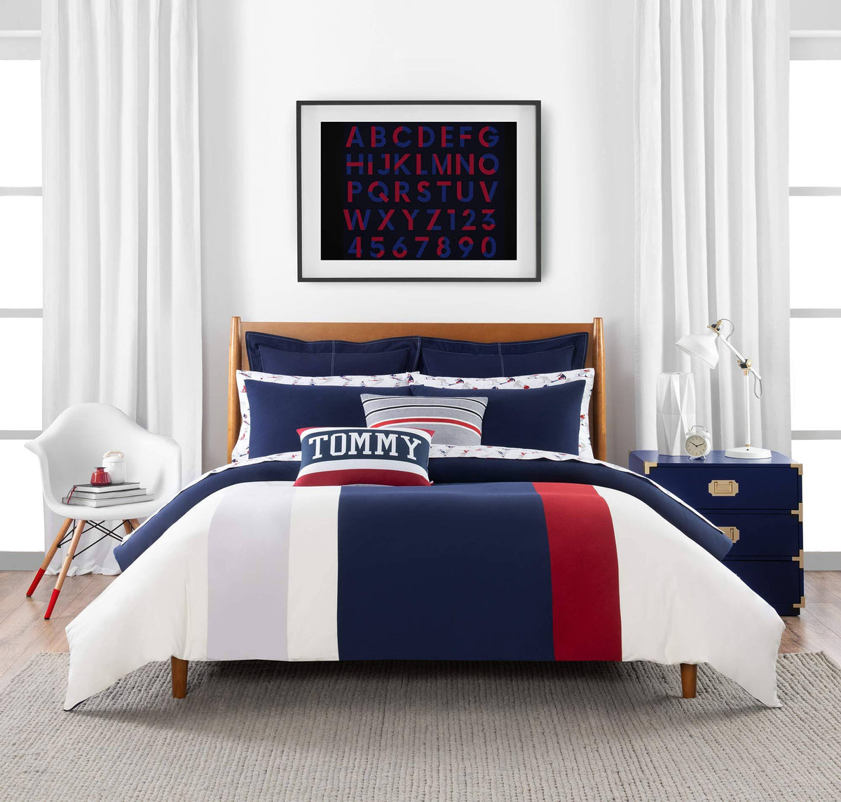 Full/Queen Stripe Comforter Set T2246