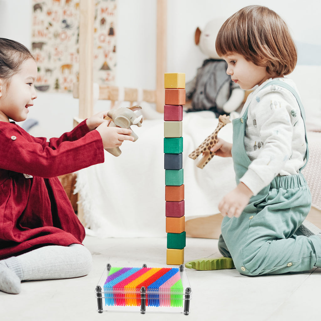 Rainbow Pin Art Sensory Toy B648