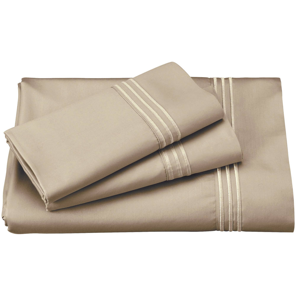 Sand Split King Sheet Set A855