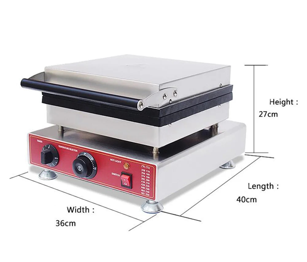 9pcs Square Waffle Maker Machine O1253