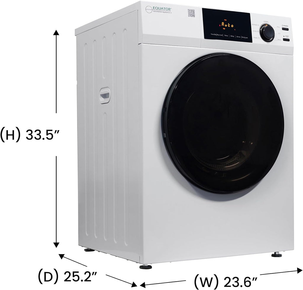 Digital Washer 1.9cf 110V + Vented Dryer 4cf 110V M4729