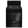 Gas Range with 5th Oval Burner in Black R3684
