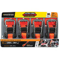 Ratchet Tie-Down Strap 4-Pk 20ft 3000Lb Break Strength R231237