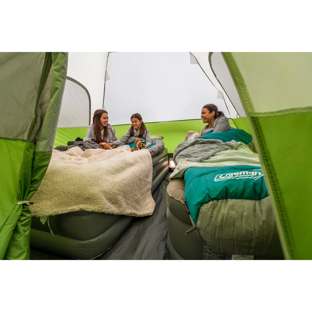 6-Person Dome Tent with Screen Room, Green O389