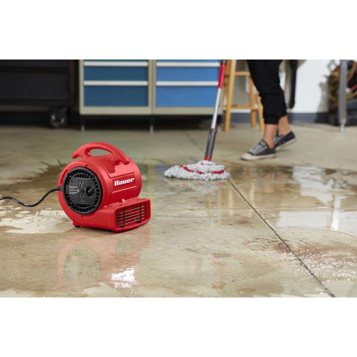 1000 CFM 1/5 HP Floor Blower O3569