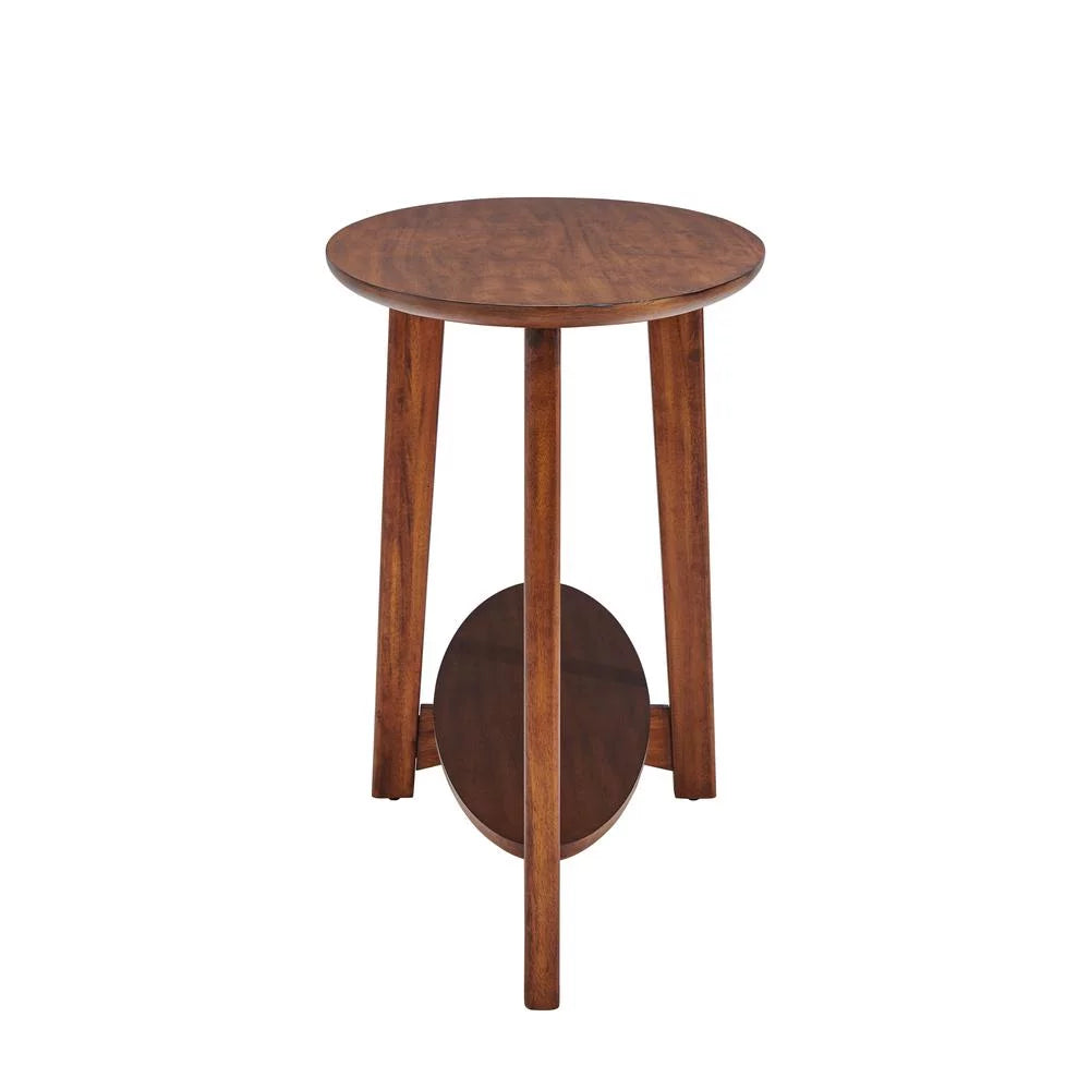60"L Wood Console Table, Warm Chestnut Z48963
