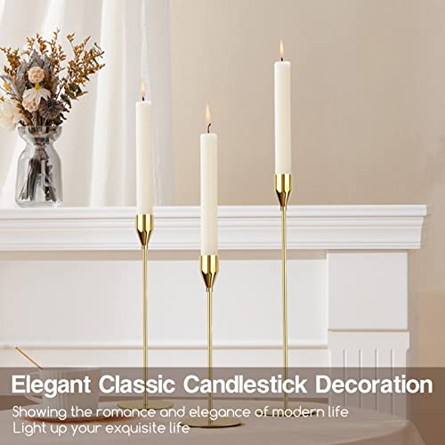 Set of 12 Metal Candle Holders T180