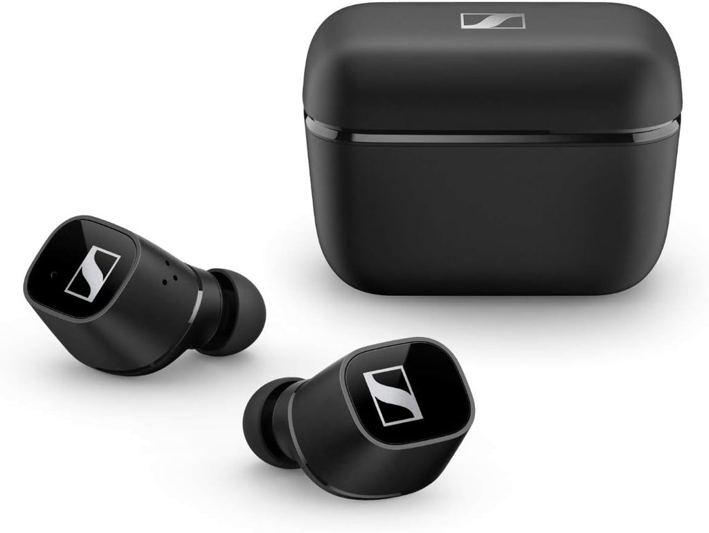 Black True Wireless Earbuds with Noise Cancellation O334