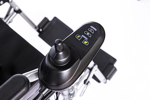 Reclining Foldable Electric Wheelchair (Black) W988555