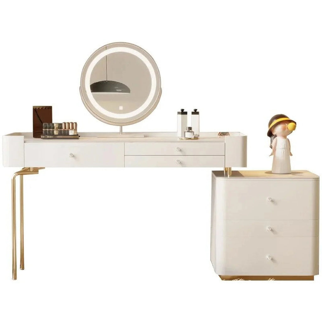 Modern Minimalist Wooden Vanity Table O389638