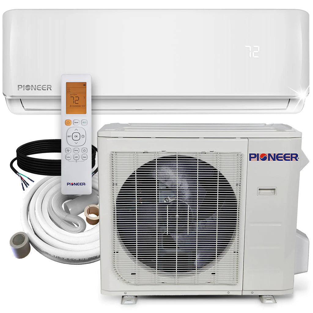 36,000 BTU 17.5 SEER 230V Ductless Mini-Split Inverter Air Conditioner Heat Pump System D611