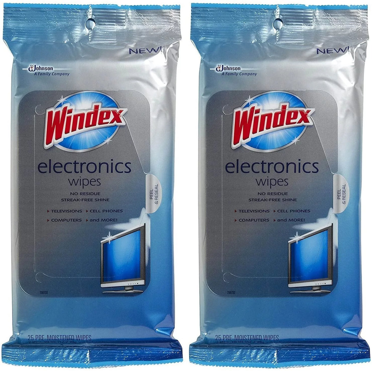 Electronic Wipes 25 ct 2 pk F6515