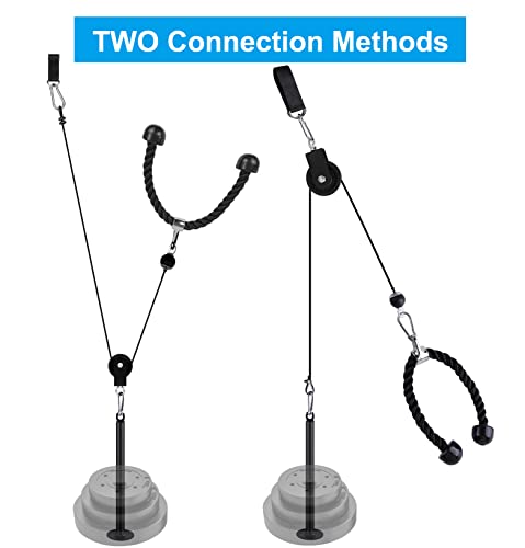 LAT Pull Down Cable Machine Pulley Attachment Home Gym Equipment K688