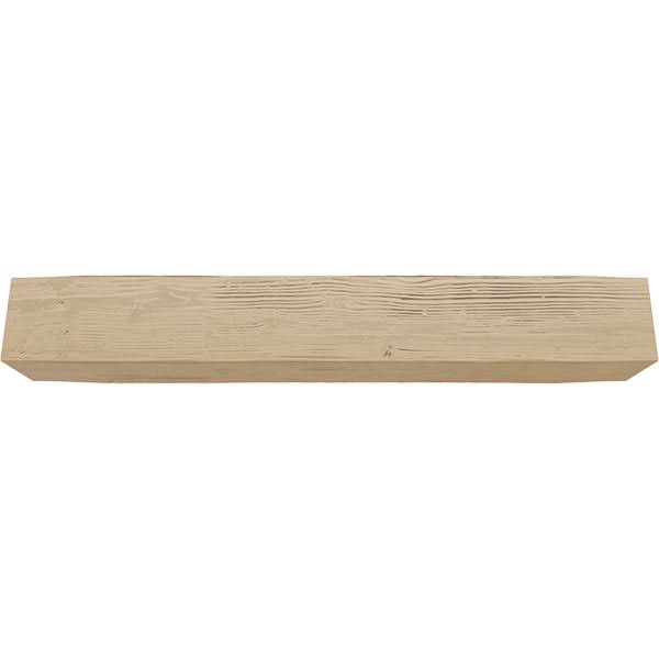 Sandblasted Faux Wood Fireplace Mantel E376