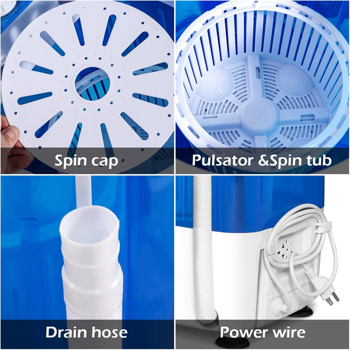 Portable Mini Compact Washing Machine B4304