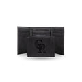 Black MLB Colorado Rockies Trifold Wallet X73699
