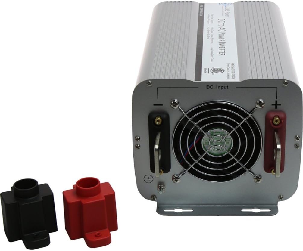 3600 Watt Modified Sine Power Inverter 12Volt DC to 120 Volt AC with GFCI Outlets and AC Terminal Block A366950