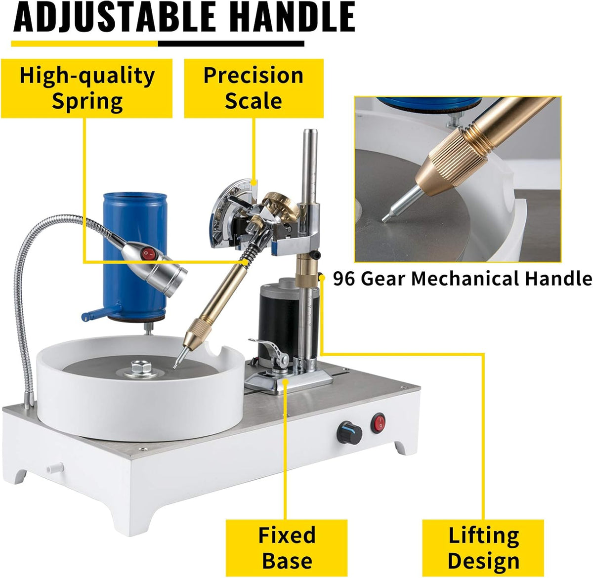 120W Gem Faceting Polishing Machine V27908