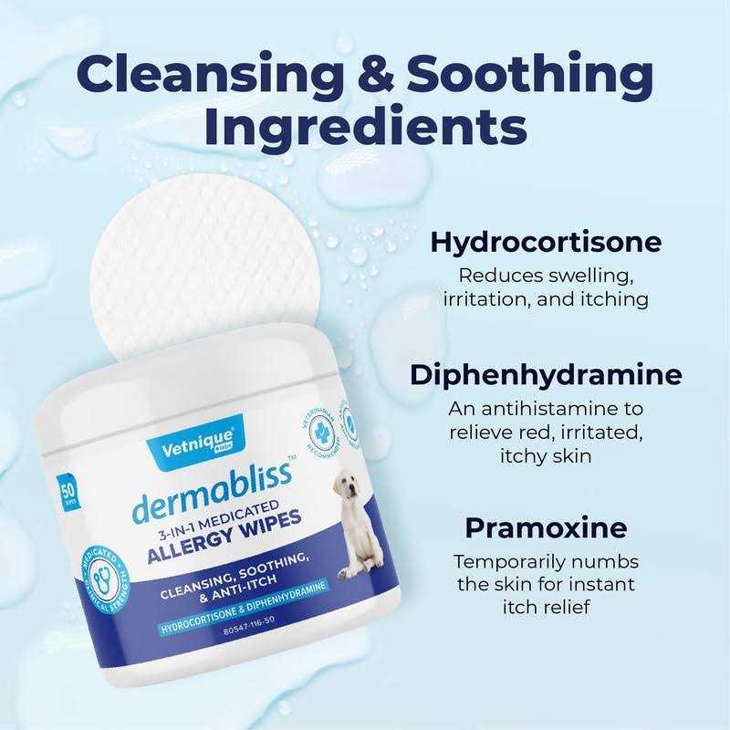 Medicated Hydrocortisone Cat & Dog Wipes Z229