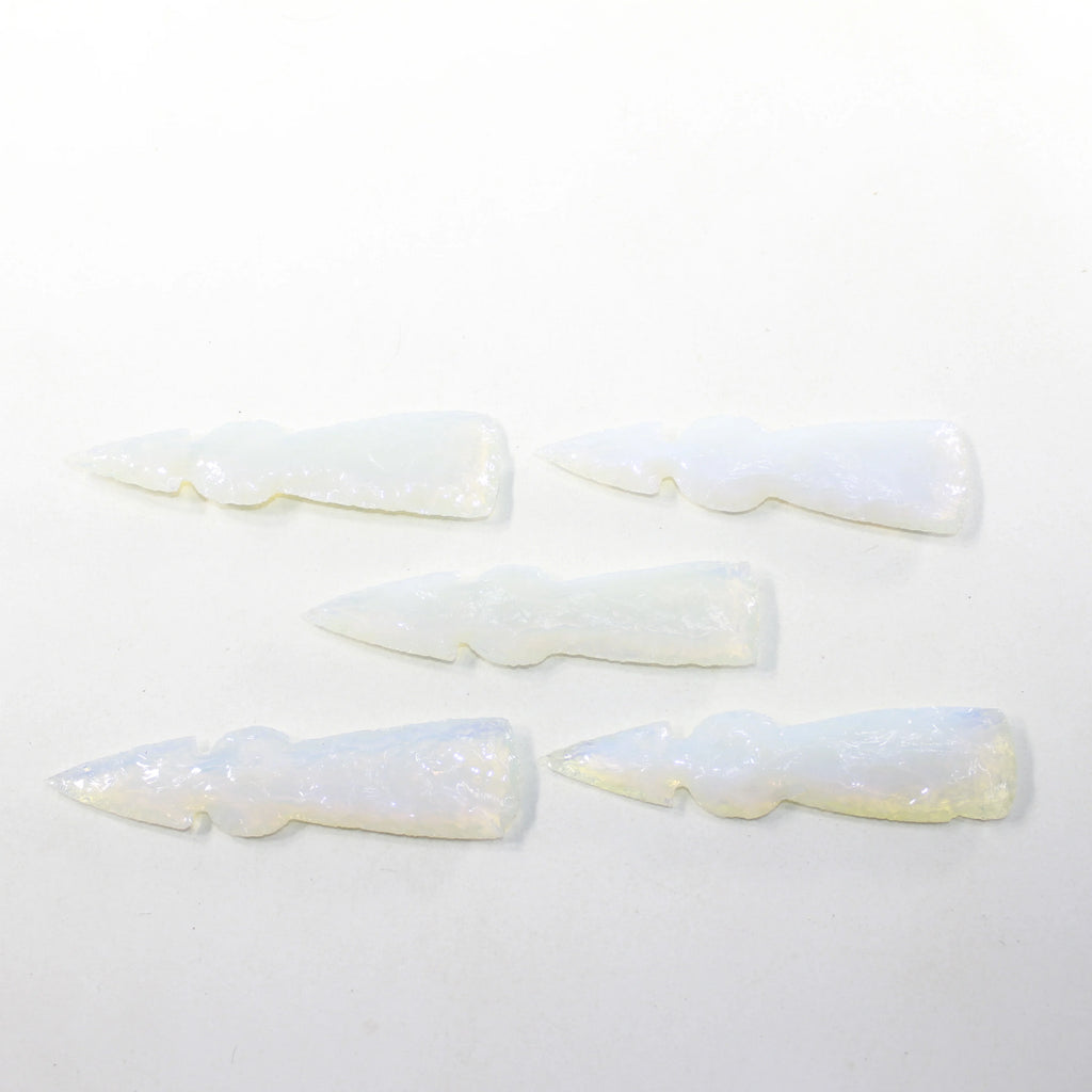 Opalite Ornamental Tomahawk Heads Q411