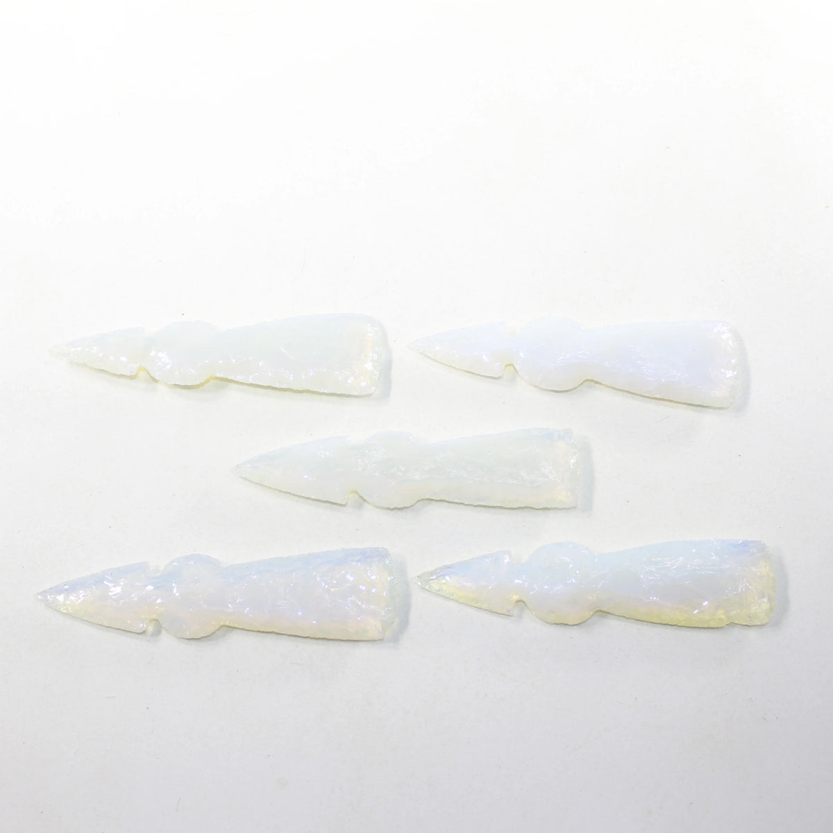 Opalite Ornamental Tomahawk Heads Q411