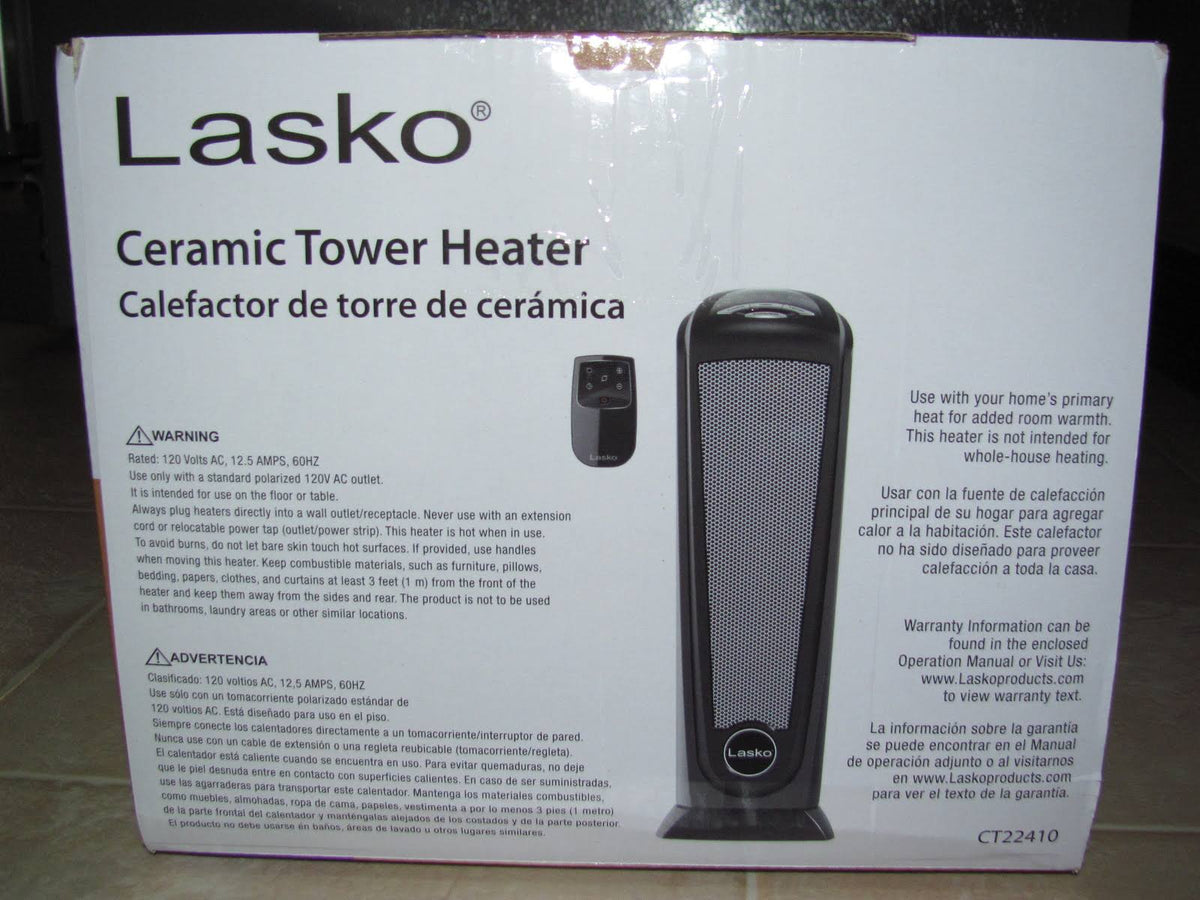 Electric Ceramic Tower Space Heater X9492