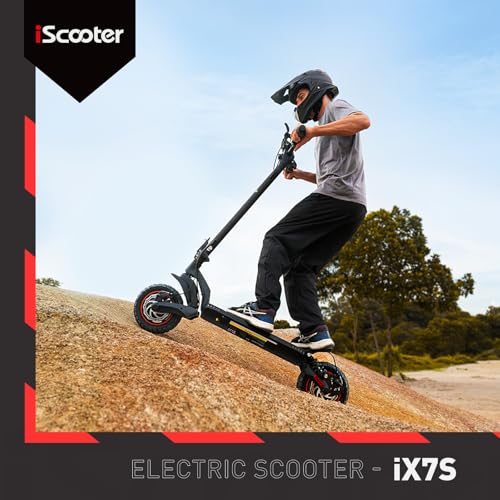 Electric Scooter with 28/38 MPH Top Speed, 40/50 Miles Range, 10/11" Offroad Pneumatic Tire, Dual Suspensions, Foldable S990