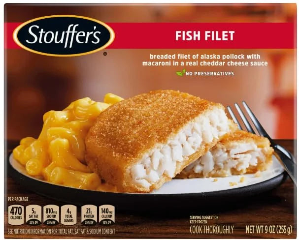 Fish Filet 9 oz Pack of 8 D5383